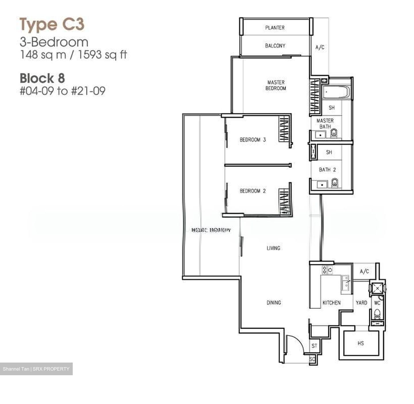 The Trizon (D10), Condominium #540612091